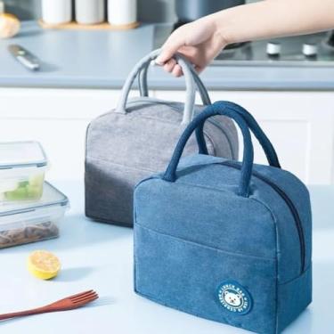 Imagem de Bolsa Térmica Marmiteira Mantem a Temperatura por mais Tempo A bolsa é Compacta te Estilo e Praticidade