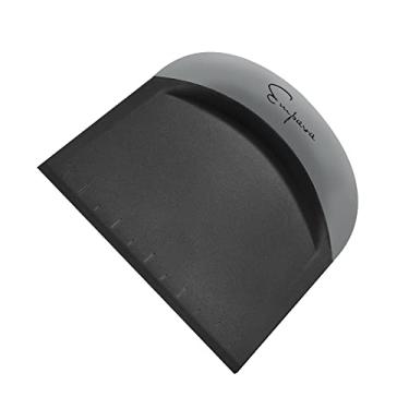Imagem de Empava Raspador de massa e picador de massa de náilon e material de silicone com escala de medição multiuso – Cortador de bolo, pizza – Faca separadora de pão de pastelaria EMPV-GIFT02