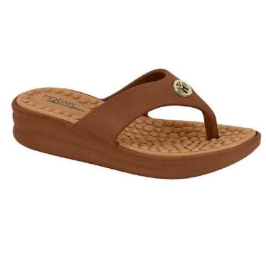Imagem de Chinelo modare ortopédico ref 7213.100.8159 feminino, Marrom, 38