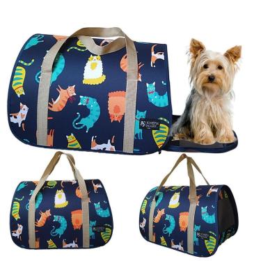 Imagem de Caixa Gato Transporte Pet Cachorro Casinha Cachorro Gaiolas