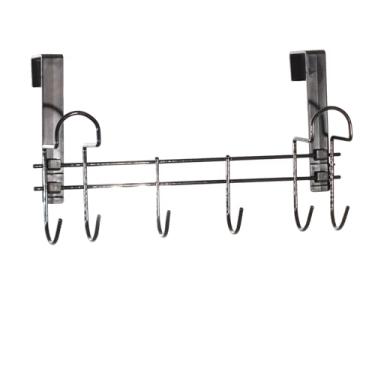 Imagem de Porta Vassouras e Rodo para Porta ou Parede Branco Metaltru