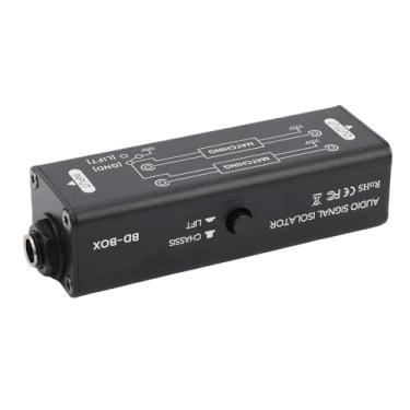 Imagem de GOWENIC Isolador de Sinal Sonoro de 6,35 Mm, Liga de Alumínio Resistente, Eliminador de Zumbido Passivo para Guitarras Elétricas e Pianos Digitais