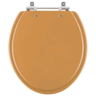 Imagem de Assento Sanitário Azaléa Amarelo Terra Para Vaso Celite