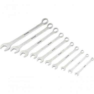 Imagem de Jogo Chave Combinada 6-22mm Aço Carbono Com 10 Peças Estojo