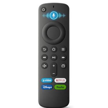 Imagem de Controle remoto de voz de substituição compatível com Smart TVs Stick (1ª/2ª/3ª geração)