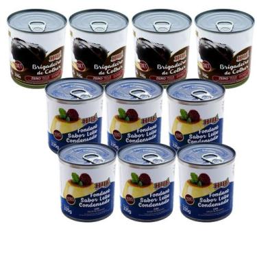 Imagem de Misto leite condensado e brigadeiro de colher hue - kit 10 unidades