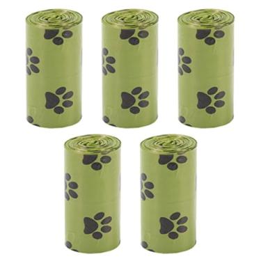 Imagem de Rolo de Sacos Cata Caca Pet com Porta Saquinhos – Adequado para Cães e Gatos, Uso em Casa e Passeios(Refil 5 rolos)