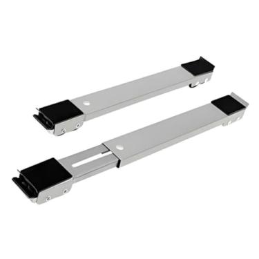 Imagem de Carrinho Para MóVeis Pesados Com RodíZios, Adequado Para FogõEs, MáQuinas De Lavar E FrigoríFicos | RodíZios Resistentes Para FáCil Manobra(Branco)