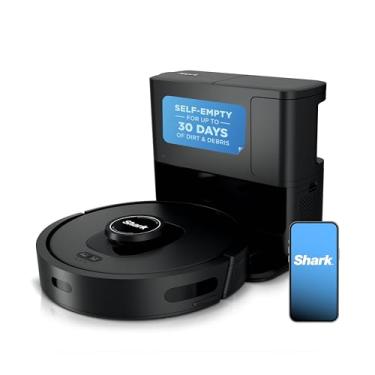 Imagem de Shark AV2501S AI Ultra Robot Vacuum, com Matrix Clean, mapeamento doméstico, capacidade de 30 dias HEPA base autovazia, perfeito para pelos de animais de estimação, Wi-Fi, cinza escuro