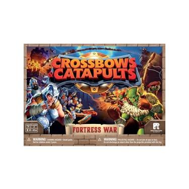 Imagem de Restoration Games Crossbows & Catapults Fortress War - Strategy Tabletop Game - for 2 Players and Ages 10+