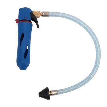 Imagem de TOPINCN Ferramenta de Limpeza de Linha de Drenagem, Kit Abridor de Limpador de Ar Condicionado Portátil Com Oxigenador para Linha Condensada e Mangueira de Drenagem (Azul)