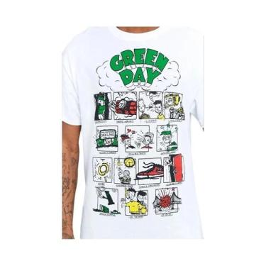 Imagem de Camiseta Gráfica Unissex Green Day Oversized S-4XL Moda Streetwear Pre