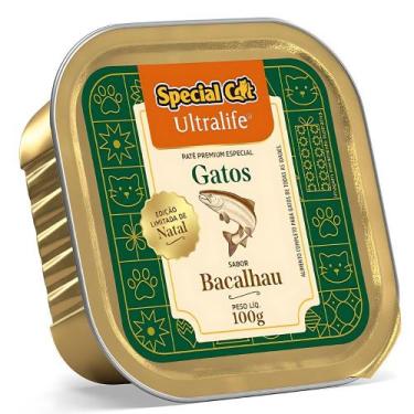 Imagem de Patê Special Cat Especial de Natal Sabor Bacalhau para Gatos 150g - MA