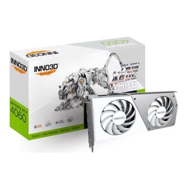 Imagem de GPU INNO3D GEFORCE RTX 4060 TWIN X2 OC WHITE 8GB GDDR6 128-BIT N40602-08D6X-173051W – INNO3D