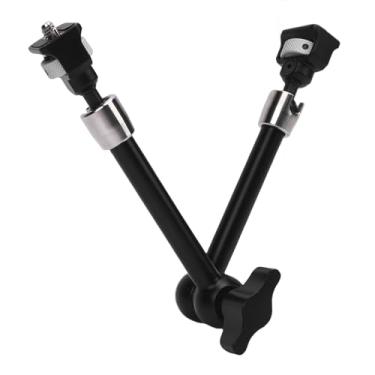 Imagem de Cryfokt Braço Articulado para Câmera, Liga de Alumínio, Usinado Cnc, Montagem de Exibição Dslr de 11" para Tripés, Câmeras, Telefones e Luzes de Preenchimento