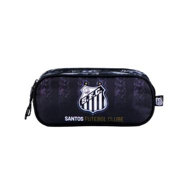Imagem de Estojo Escolar Duplo Penal Time Santos Oficial 16616