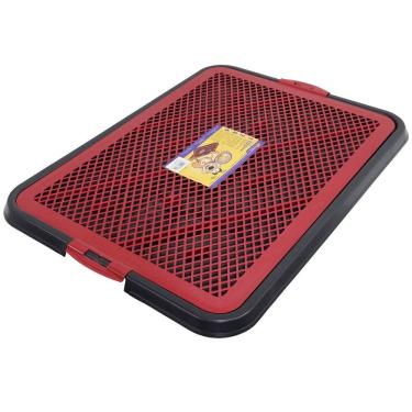 Imagem de Sanitário Canino Pet Dog Xixi Pop 59x44 Banheiro Tapete Higiênico Lavável Cães Furacão Pet