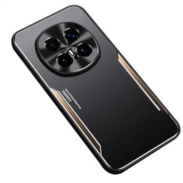 Imagem de LYJSMGZ Capa à prova de choque para Huawei Honor Magic 8 Pro/Magic 8, cobertura de lente completa de metal, capa leve de proteção contra quedas, metálica, Majic 8