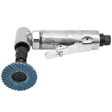 Imagem de Ymiko Rebarbadora Pneumática Ferramenta de Polimento de Curvatura de 90 Graus Com Disco de Esmeril para Projetos de Metalurgia (aço inoxidável 2)