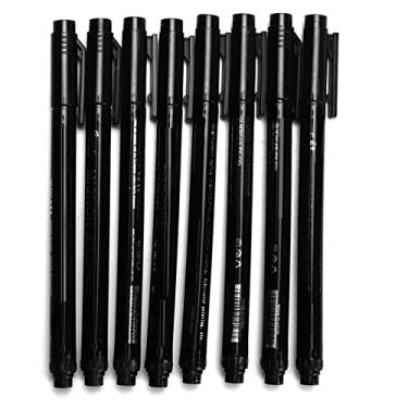 Imagem de Conjunto de canetas de ponta fina Micron Liner 8 peças de canetas de desenho à prova d'água de tinta preta para quadrinhos, pintura à mão, esboços, escrita, design técnico,