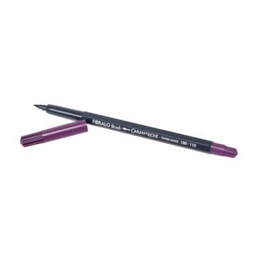 Imagem de Caran D'Ache Fibralo Caneta Aquarelável, Violeta, 0.5-5 mm