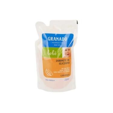 Imagem de Refil Sabonete Glicerina Bebê Camomila 250ml Granado, 250ml