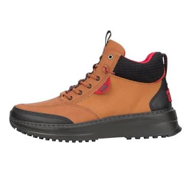 Imagem de Hey Dude Tênis masculino Tahoe Tan/Borgonha 48 Médio