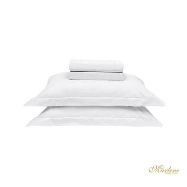 Imagem de Jogo de Cama Tellaio Linha Araucária - Percal 180 Fios 100% Algodão, Q