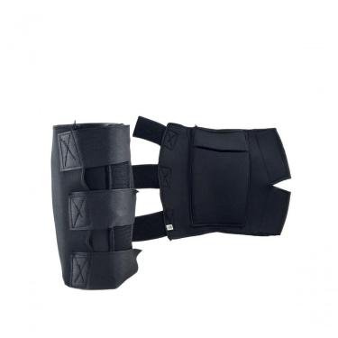 Imagem de Caneleira Go Roller Ajustável Preta Para Patins Skate Bmx Patinete G