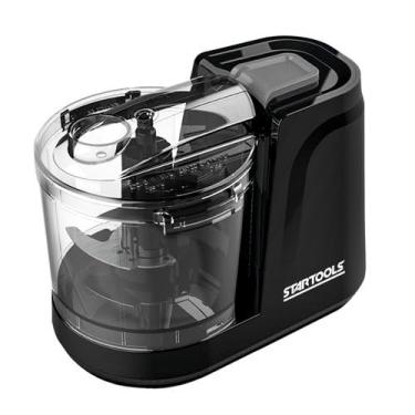 Imagem de Mini Processador Triturador Elétrico 200W 220V 350ml - Preta