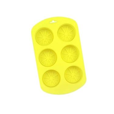 Imagem de Moldes de silicone laranja em forma de fruta 3D molde de fondant de limão chocolate doce cupcake sobremesa vela decoração biscoito açúcar molde para bolo modelo de sorvete