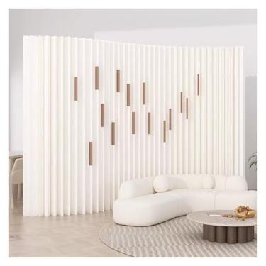Imagem de Room divider O divisor de sala é extensível e dobrável, partição de privacidade independente, para salão de beleza, estúdio doméstico, área de descanso de escritório(5X1.8M/16.4X5.9FT)
