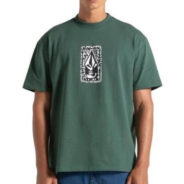 Imagem de Camiseta Volcom Comfort Face WT25 Masculina-Masculino