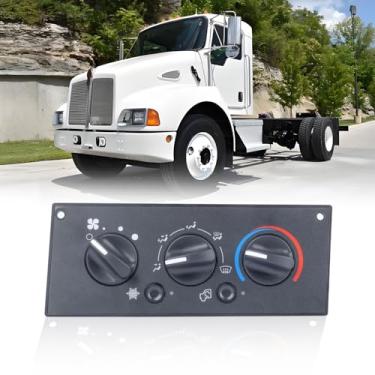 Imagem de AceRide 599-5511 Módulo de controle climático Kenworth - Substituição de painel de controle AC resistente para Kenworth W900 T800 T600A C500 T300 2002-2006
