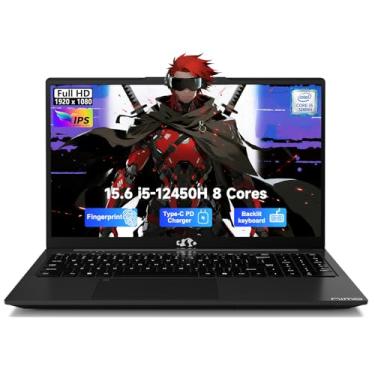 Imagem de NIMO 15.6" Laptop, i5-12450H 8-Core H-Series Processor (Beats i7-11800H), 16GB RAM 1TB SSD, Backlit Keyboard, Fingerprint Reader, 100W USB-C Fast Charging, WiFi 6, FHD IPS Display