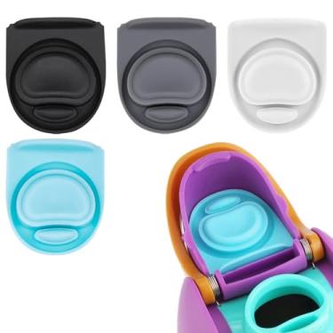 Imagem de ZONBBEE 4 peças de rolha de substituição de vedação de borracha para Owala FreeSip 947 ml, tampa de tampa de vedação de silicone superior acessórios de peças de reposição compatíveis com Owala 16/19