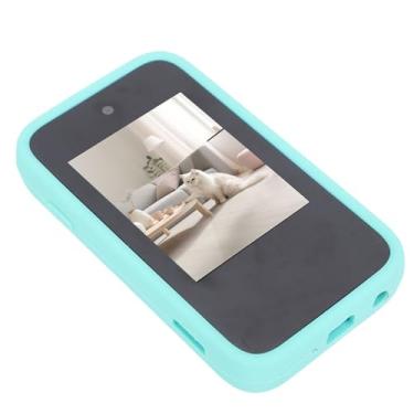 Imagem de Tbest Câmera de Telefone Infantil 48MP de Alta Resolução 1080P Vídeo Touchscreen MP3 Brinquedo de Câmera Infantil para Estudantes (Verde)