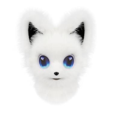 Imagem de hbbhml Máscara de cabeça de animal, roupa de pelúcia para cães, raposa, para festas de Halloween, cosplay, acessório de fantasia