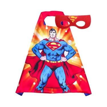 Imagem de Máscara De Fantasia Marvel Disney Frozen Homem-Aranha Batman Com Capa 