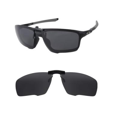 Imagem de HILEEN Clip-on polarizado para óculos Oakley Crosslink Zero OX8080 58 mm - Preto