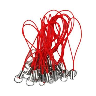 Imagem de Cordão Lanyard Com Fecho Lagosta, Ganchos Para Chaveiro, 20-100 Peças,