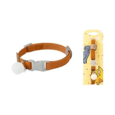 Imagem de Coleira Ajustável Para Gatos E Cães Pequenos Com 7 Cores E Alta Elasti