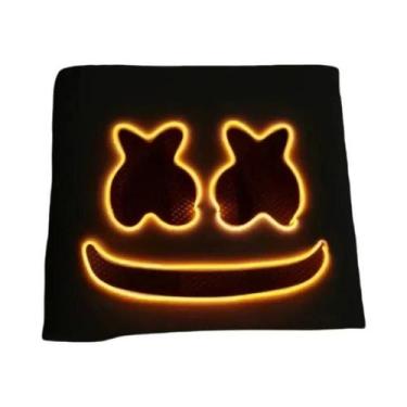 Imagem de Máscara LED Marshmello Para DJ, Respirável, Acessórios Para Festas De 