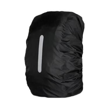 Imagem de Capa De Chuva Unissex Impermeável Refletiva Para Mochila De 20L-80L Pa