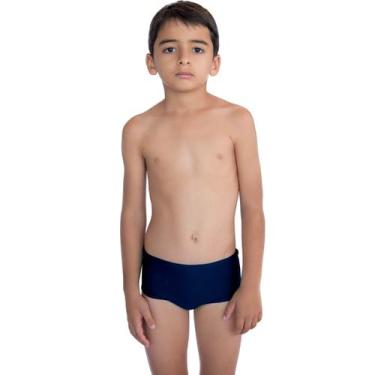 Imagem de Sunga Lisa Tradicional Infantil Juvenil Proteção Solar Uv 50 - HYPE MO