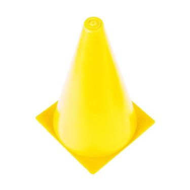 Imagem de Cone Demarcatório de Agilidade Poker Plástico Rígido 23Cm