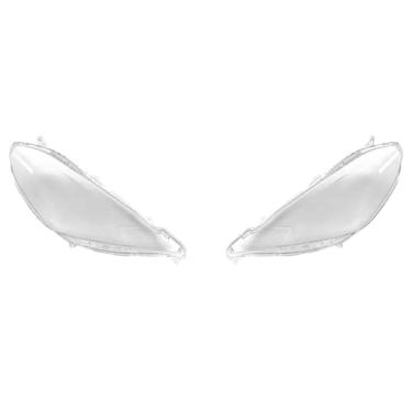 Imagem de Capa transparente para farol, capa transparente para lente, substituição do abajur primário, compatível com Honda Fit Jazz Hatchback 2011 2012 2013, capa protetora do farol(A Piar)