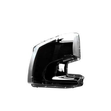 Imagem de Tampa da lente do farol compatível com Hong Qi EQM5 2021 2022 2023 Caso do farol automático Capa do farol dianteiro do carro Tampa da lâmpada de vidro Shell Lente Tampas de vidro Abajur de luz(Left)