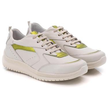 Imagem de Tênis Feminino Ranster em Couro Legítimo com Palmilha Macia e Aderência-Feminino