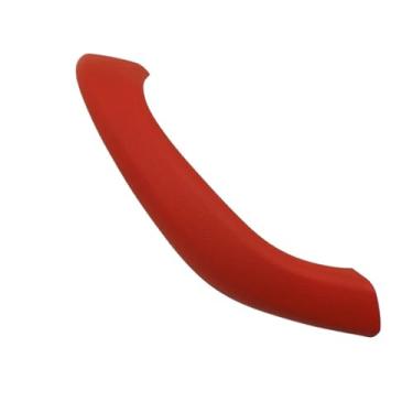 Imagem de Porta Interior Do Carro Esquerda Direita Puxar Alça Exterior Capa Painel Guarnição Substituição Compatível Com Bmw X1 X2 F48 F49 F39 2016-2020 51417417513(Red Right)